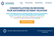 Tablet Screenshot of nationwidegetaway.com